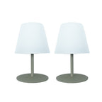 Lampe De Table Sans Fil - Twins Olive