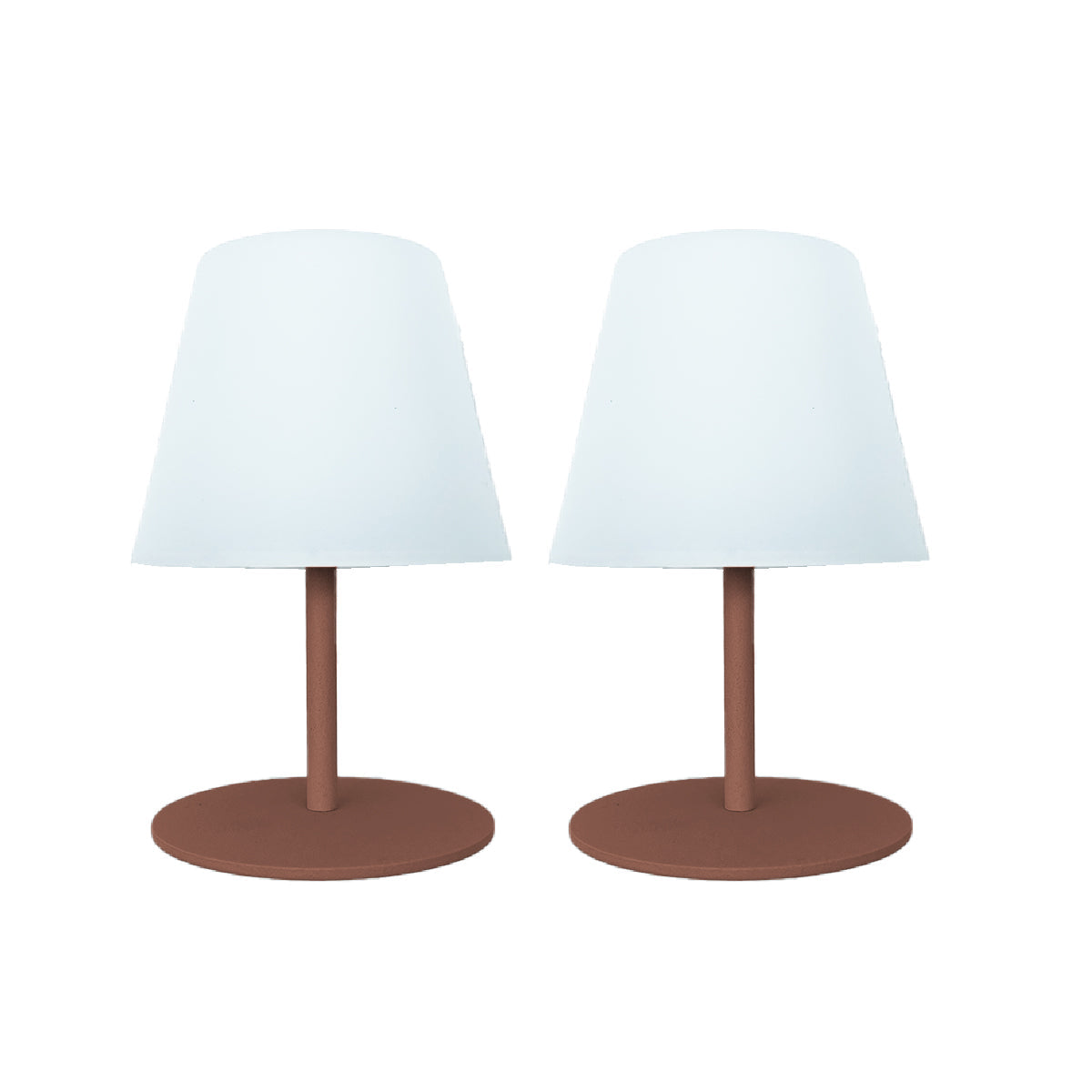 Lampe De Table Sans Fil - Twins Terracota