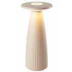 Flora Mini - Lampe De Table Sans Fil - Aluminium - Beige