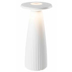 Flora Mini - Lampe De Table Sans Fil - Aluminium - Blanc