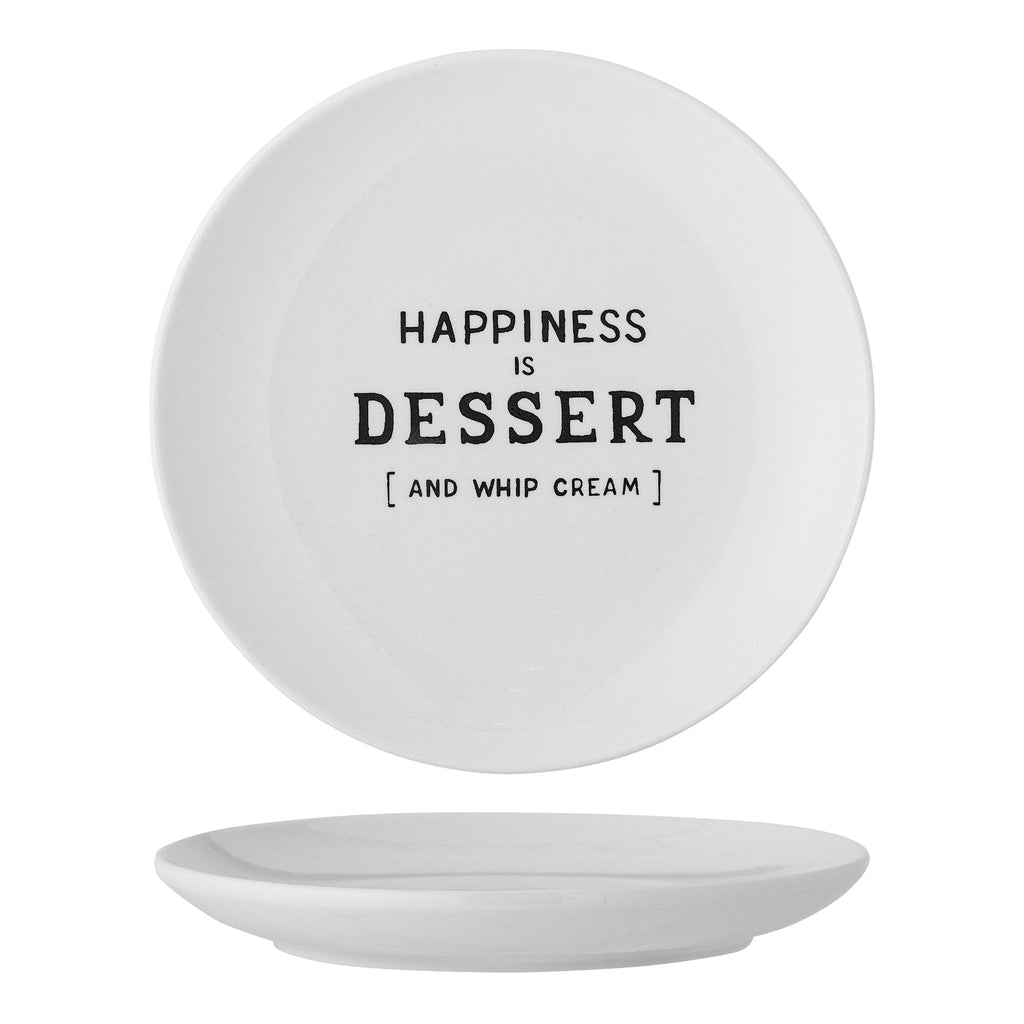 Wendy - Assiette - Blanc - Grès