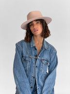 Chapeau Feutre Ulysse - Babypink