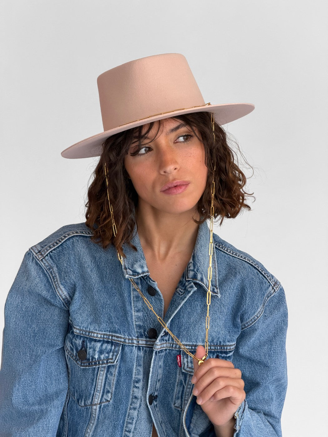 Chapeau Feutre Ulysse - Babypink