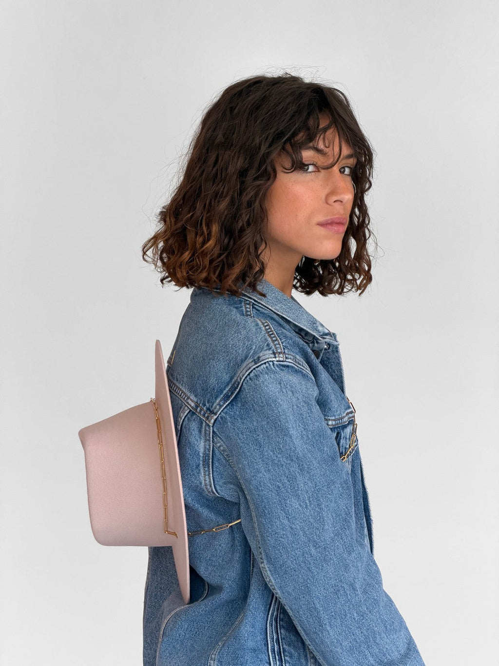 Chapeau Feutre Ulysse - Babypink