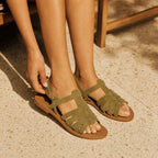 Sandales Caroline - Olive