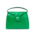 Valentino Garavani One Stud Maxi Hobo Bag - Green - Femme