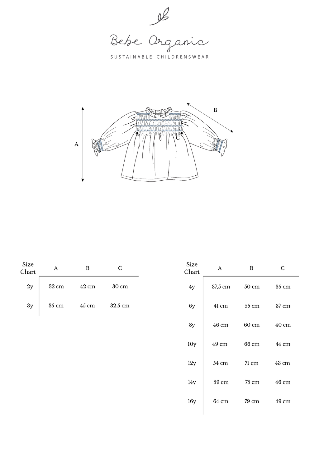 Blouse Valery À Carreaux Naturels - Enfant