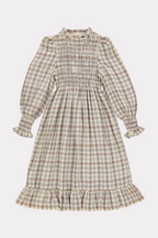 Robe Valery Nature Check-6 Ans - Enfant