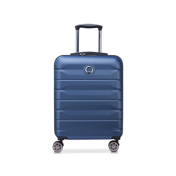 Valise Cabine Slim Rigide - Air Armour - 55Cm - Bleu - Delsey Paris - The Bradery