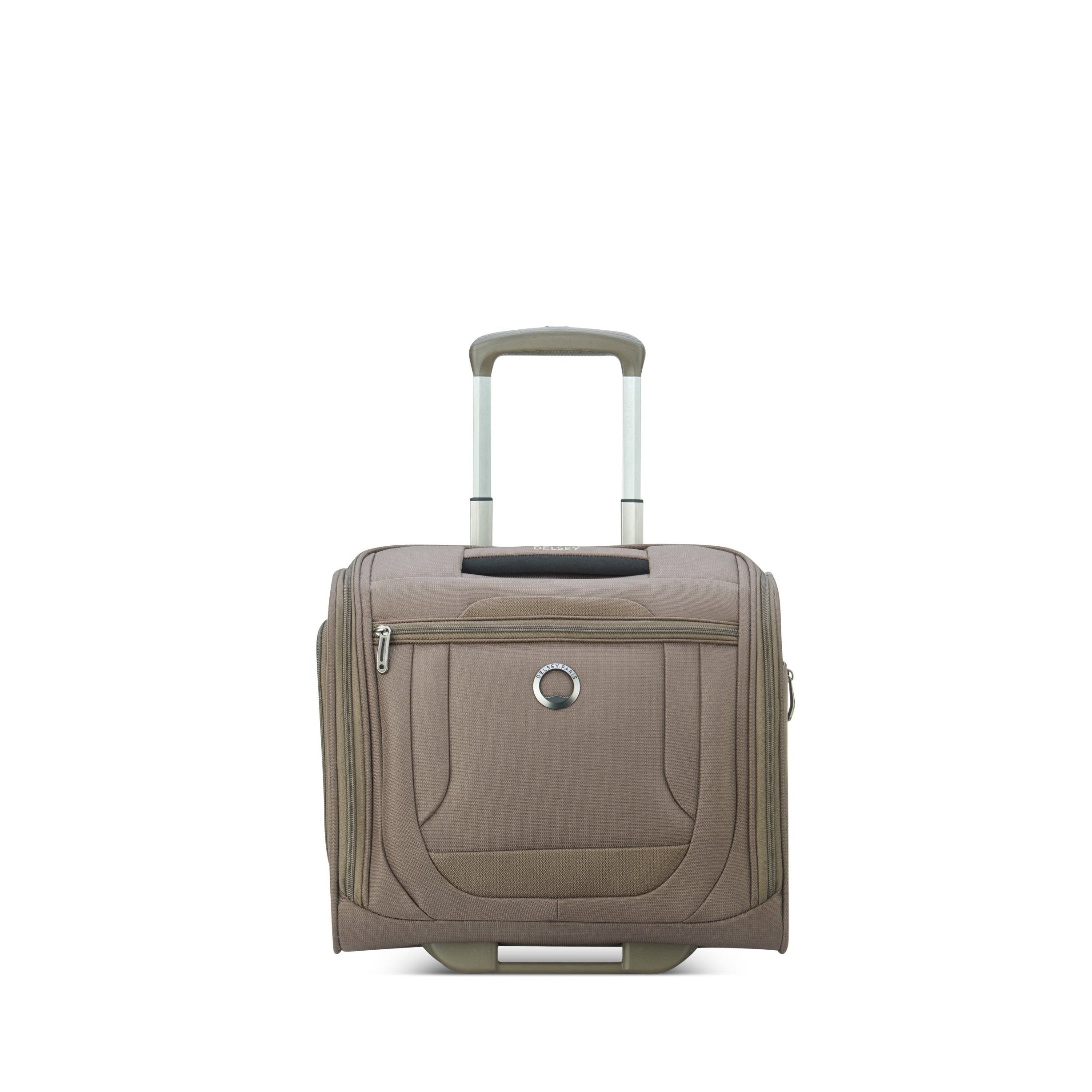 Valise Cabine Souple - Helium Dlx Under-Seater - Mocha - Delsey Paris - The Bradery
