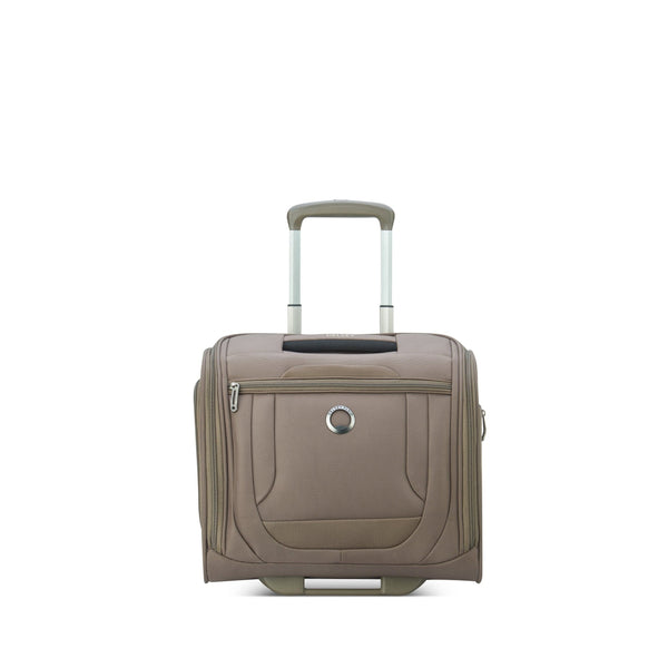 Valise Cabine Souple - Helium Dlx Under-Seater - Mocha - Delsey Paris - The Bradery