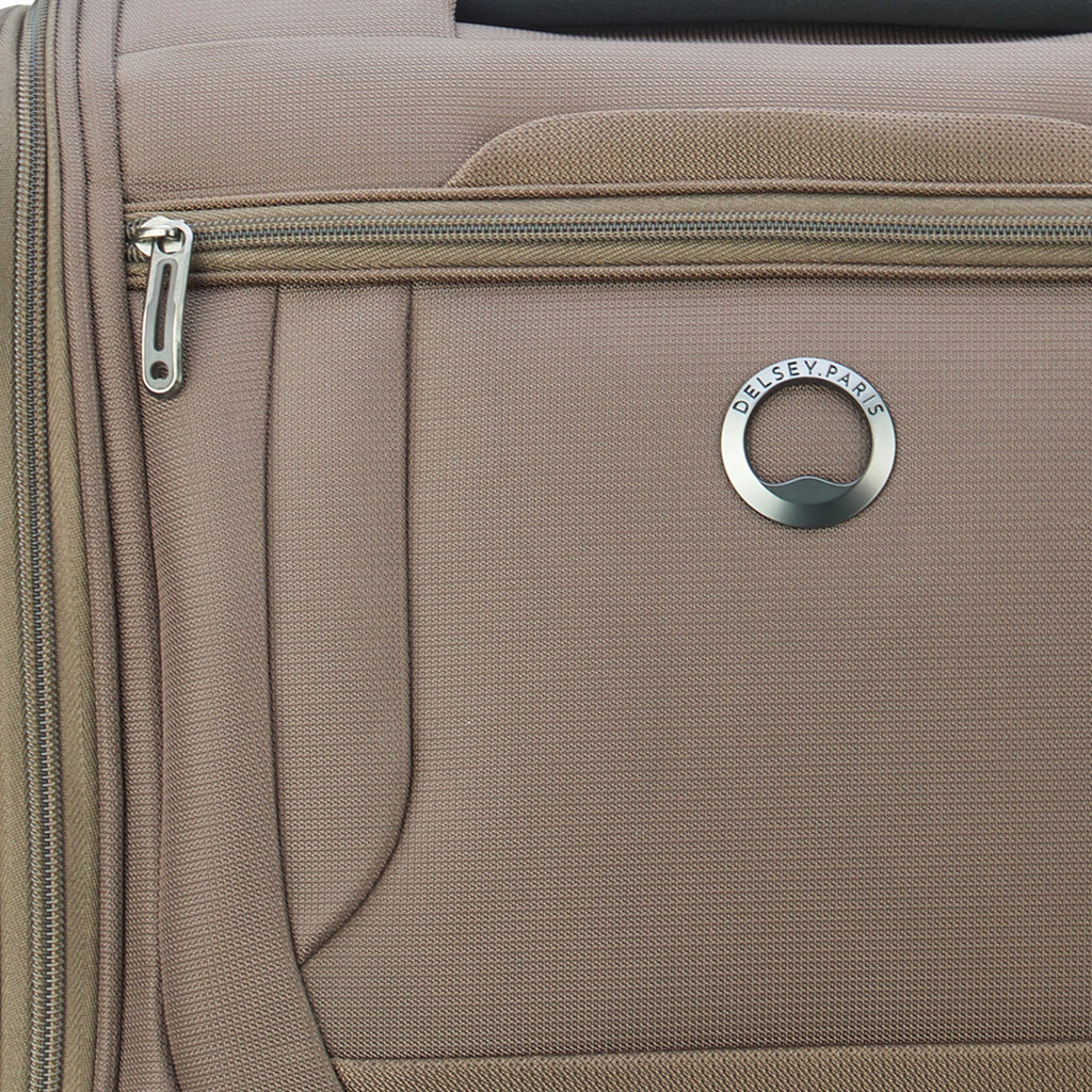 Valise Cabine Souple - Helium Dlx Under-Seater - Mocha - Delsey Paris - The Bradery