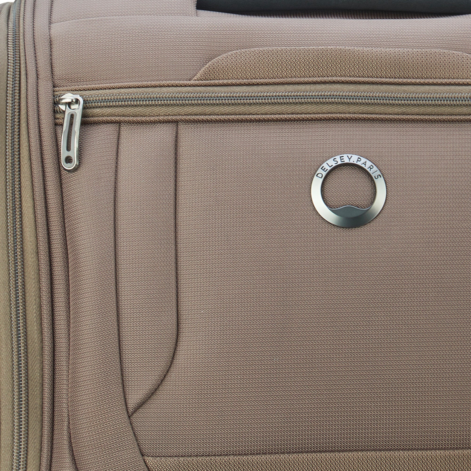 Valise Cabine Souple - Helium Dlx Under-Seater - Mocha - Delsey Paris - The Bradery