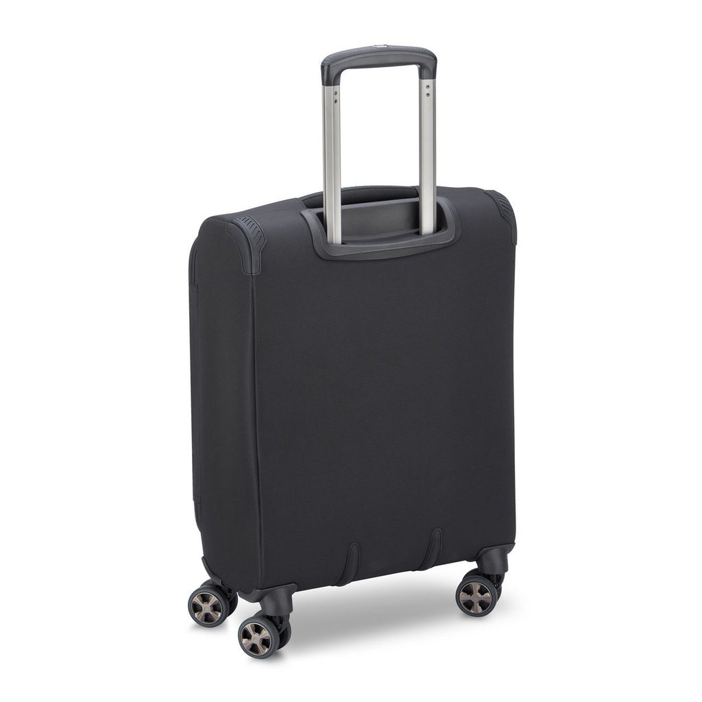 Valise Cabine Souple Slim - Helium Dlx - 55Cm - Noir - Delsey Paris - The Bradery