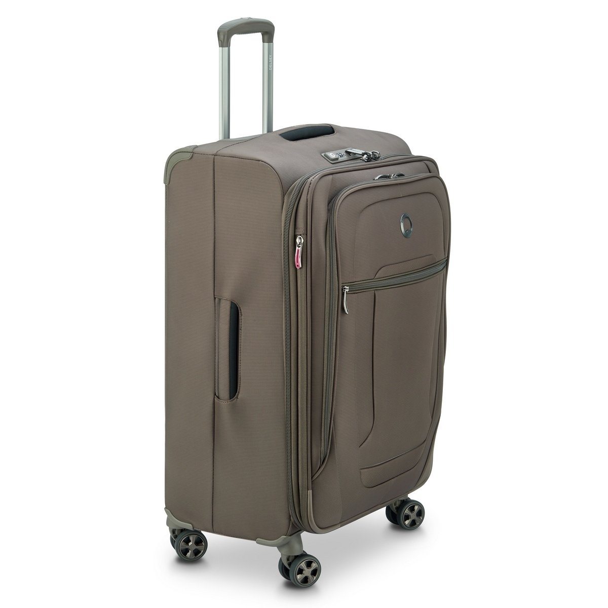 Valise Long Séjour Souple Extensible - Helium Dlx - 71Cm - Mocha - Delsey Paris - The Bradery