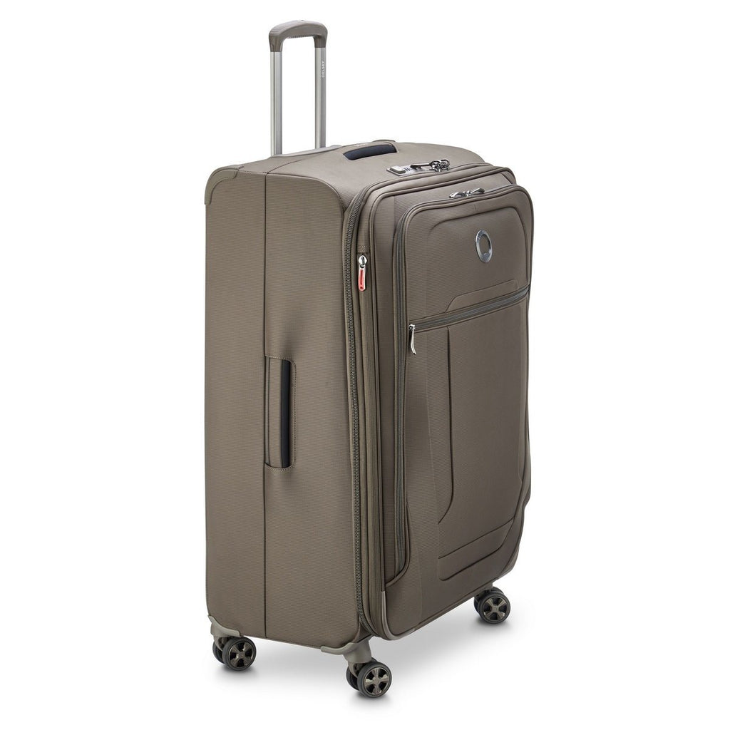 Valise Long Séjour Souple Extensible - Helium Dlx - 78Cm - Mocha - Delsey Paris - The Bradery