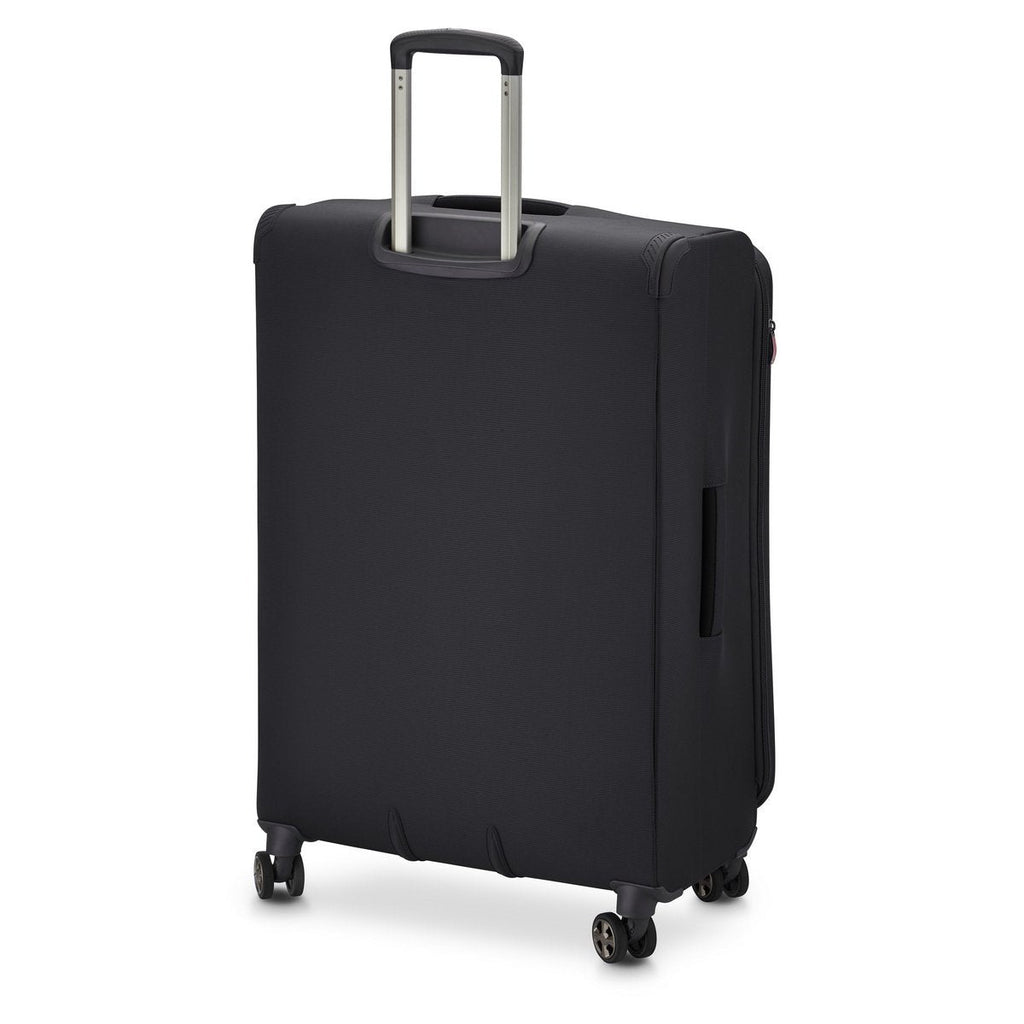Valise Long Séjour Souple Extensible - Helium Dlx - 78Cm - Noir - Delsey Paris - The Bradery