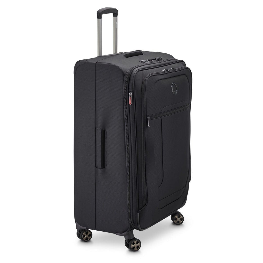 Valise Long Séjour Souple Extensible - Helium Dlx - 78Cm - Noir - Delsey Paris - The Bradery