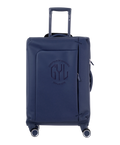 Valise Evasion GYL souple semaine 65 cm coloris marine vue de face avec logo GYL