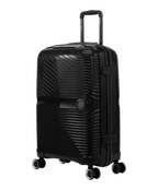 Valise moyenne Signature GYL noir vue trois quarts