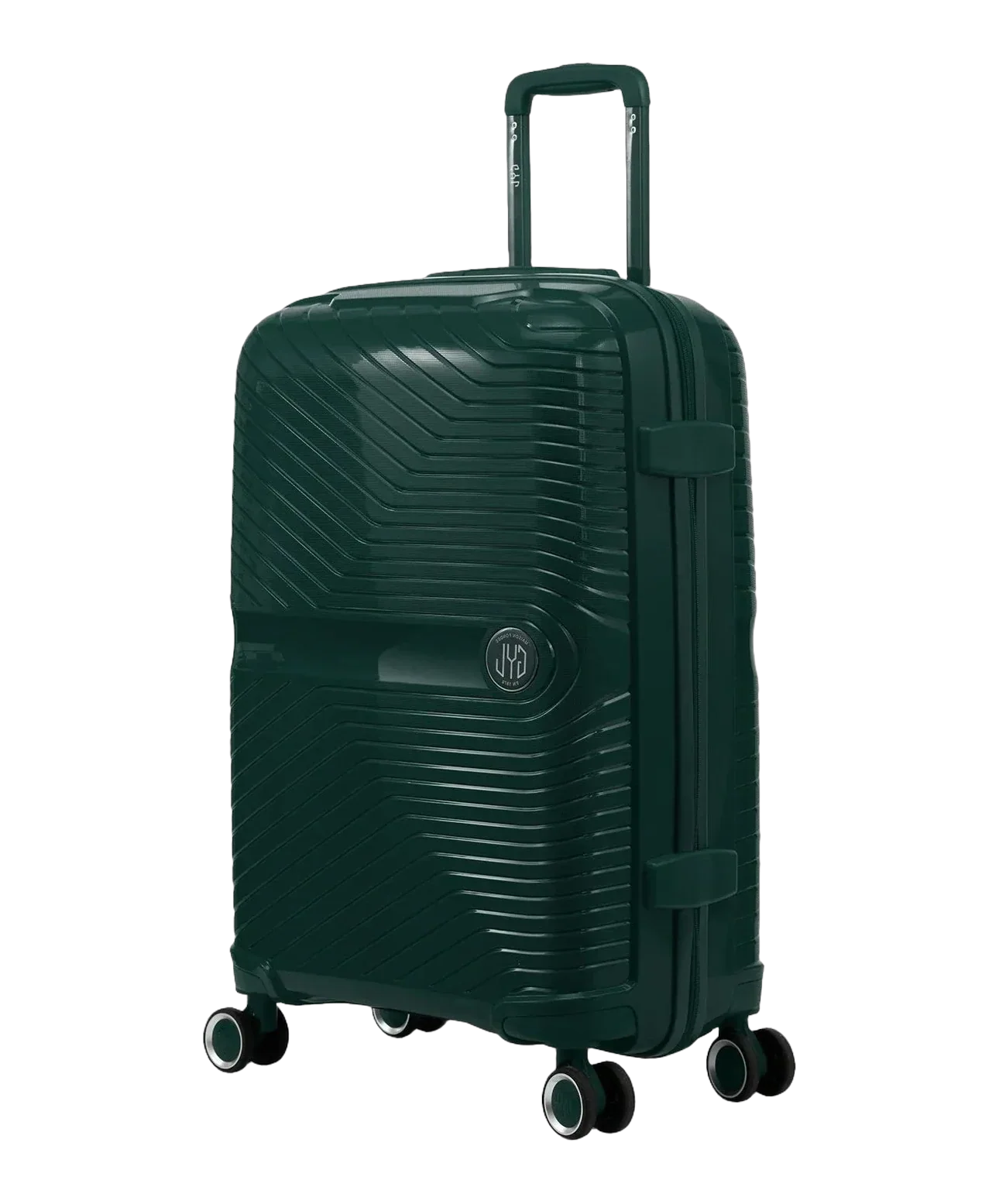 Valise moyenne Signature GYL sapin vue trois quarts