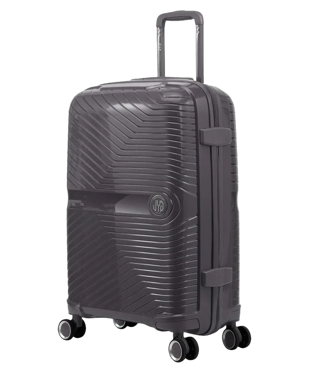 Valise soute Signature GYL argent vue trois quarts