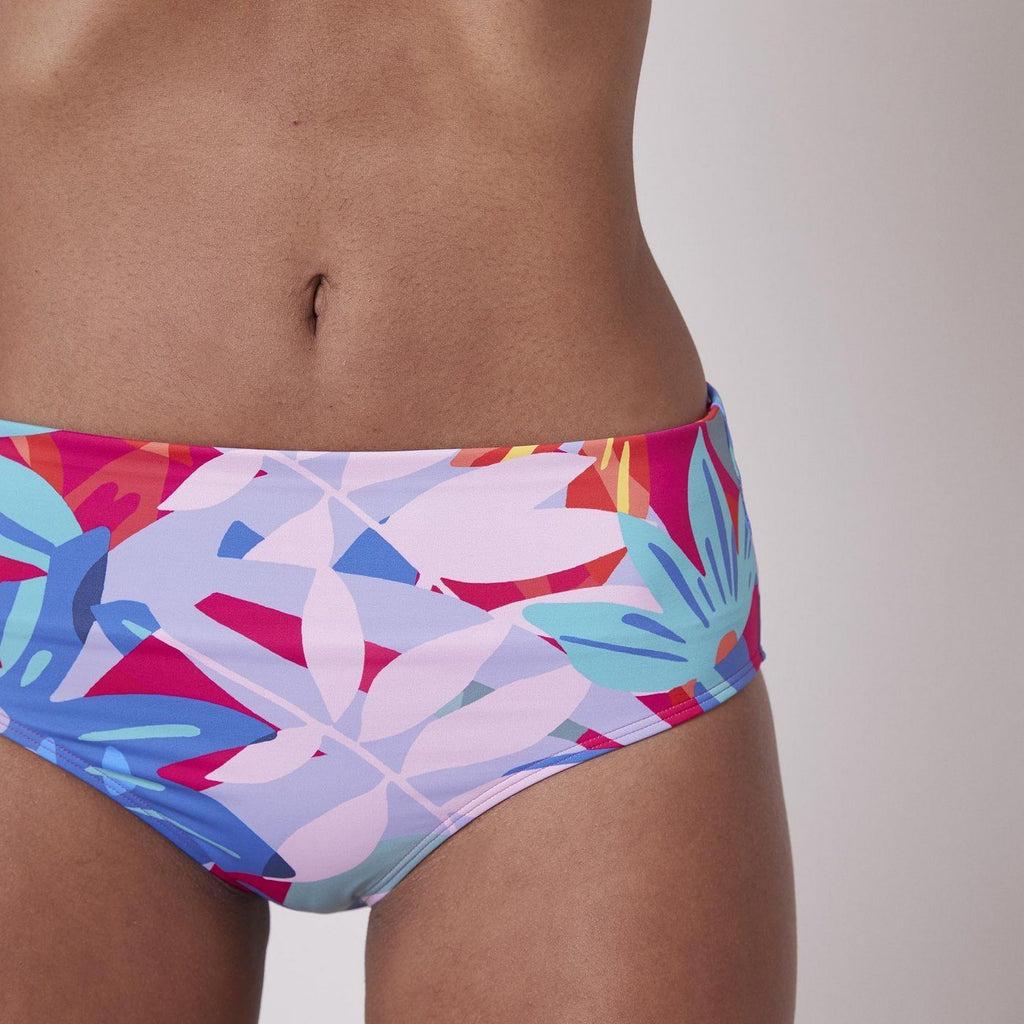 Culotte De Bain Taille Haute Vallauris - Fuschia - Bain - Simone Pérèle - The Bradery