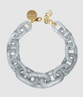 Vanessa Baroni - Collier Big Gris Marbré - Femme