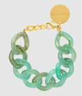 Vanessa Baroni - Bracelet Flat Chain Jade - Femme