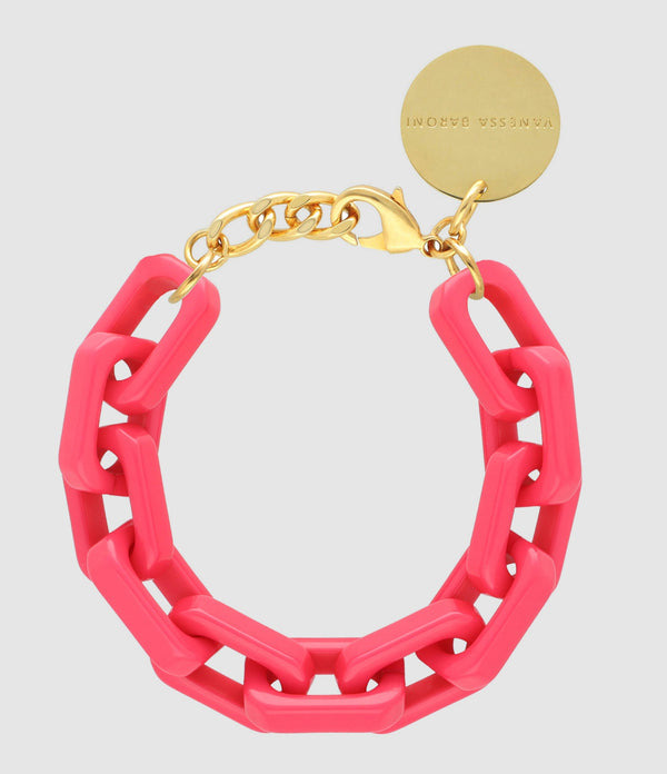Vanessa Baroni - Bracelet Tank Rose - Femme