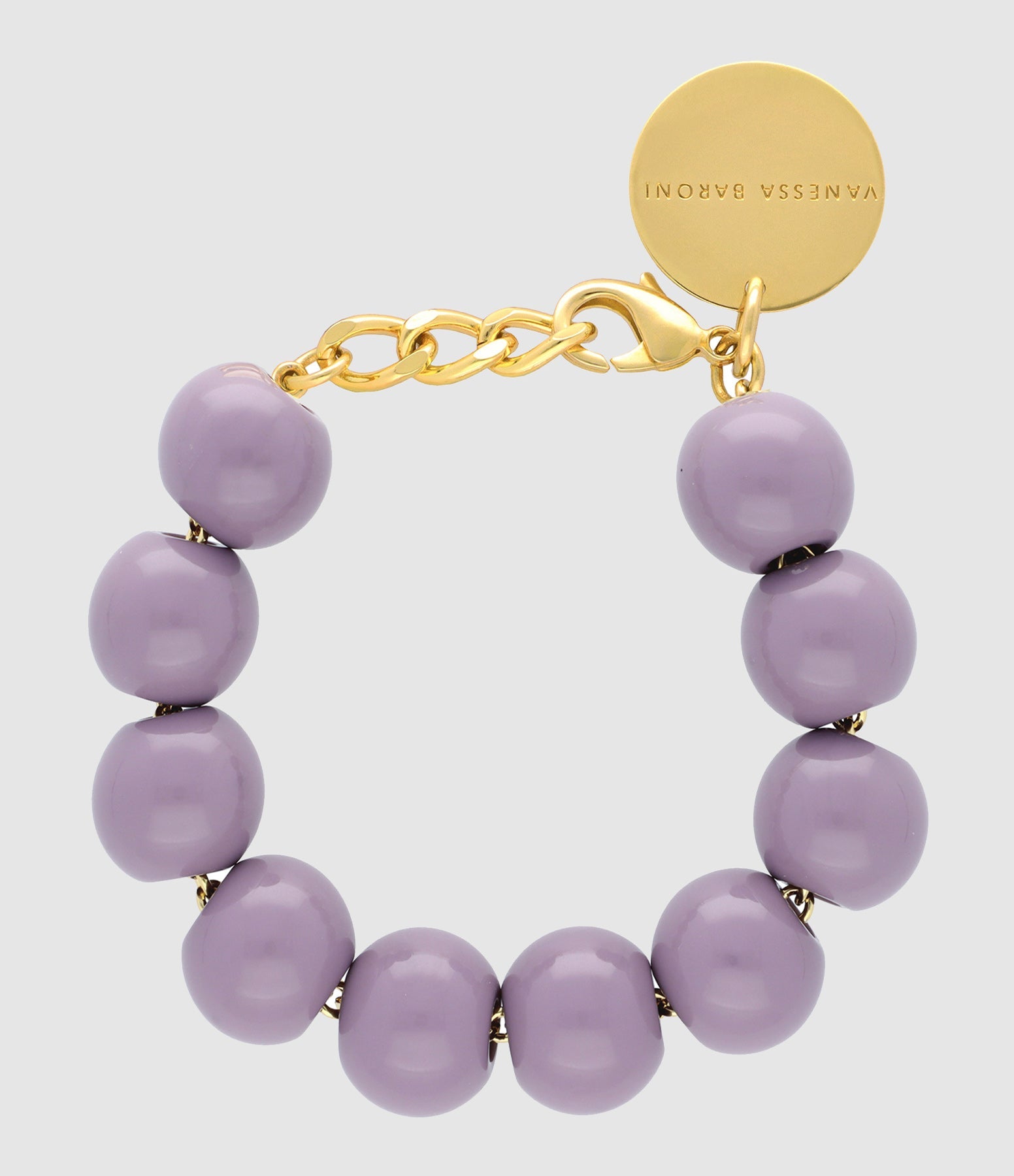 Vanessa Baroni - Bracelet Beads Lavendel - Femme