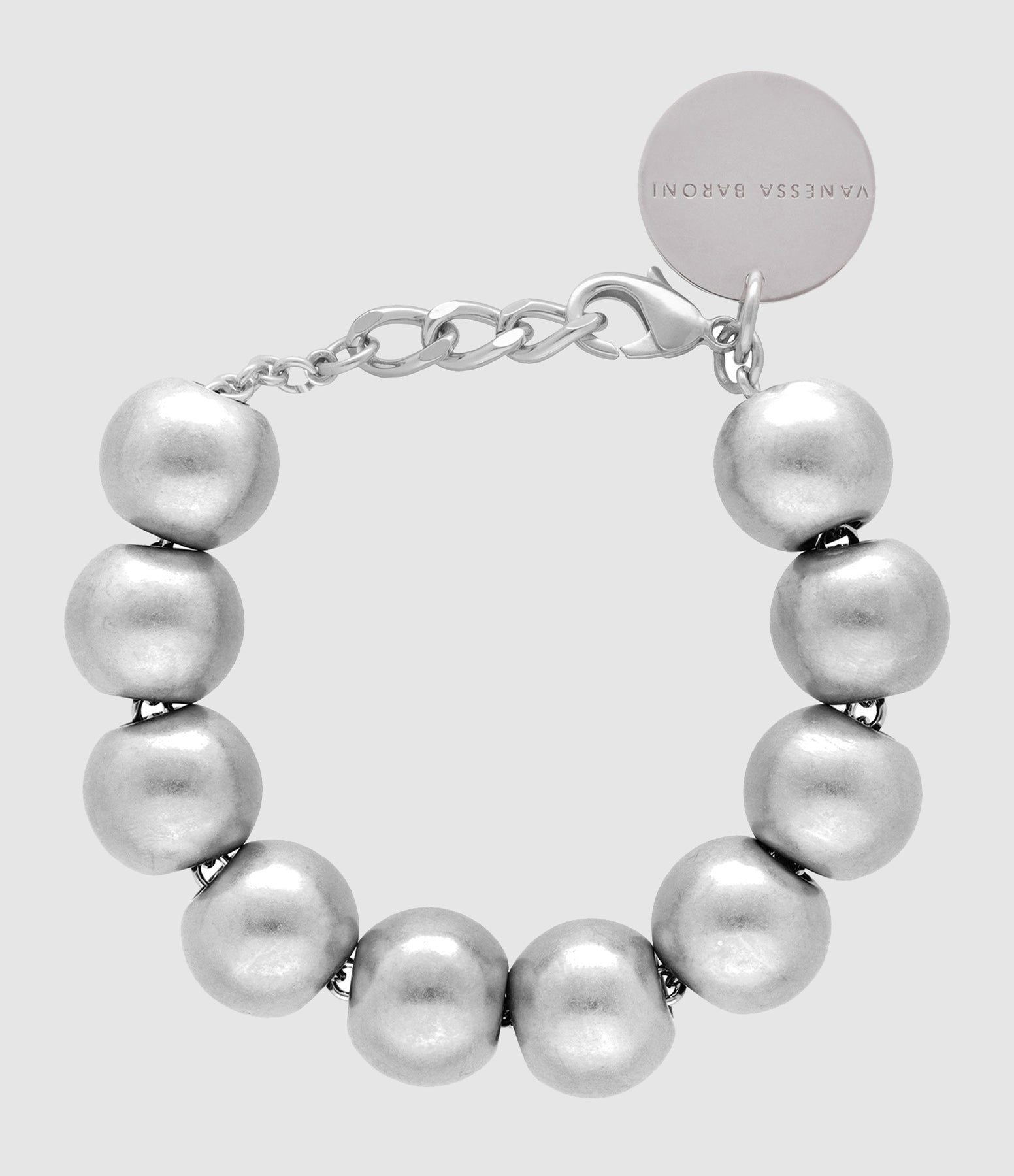 Vanessa Baroni - Bracelet Beads Silver Vintage - Femme