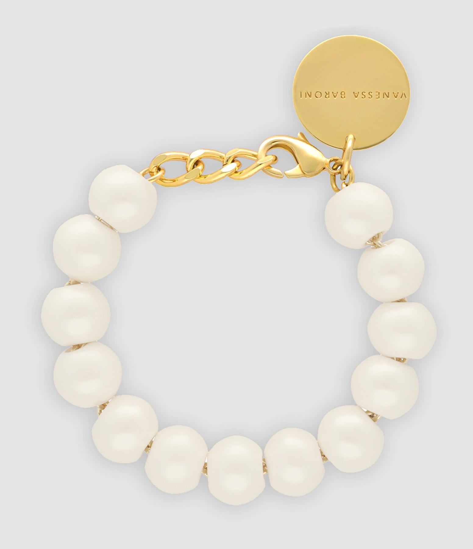 Vanessa Baroni - Bracelet Mini Beads Bracelet Pearl - Femme