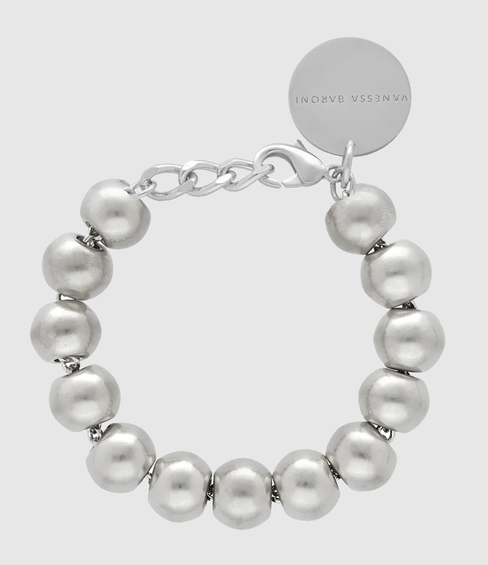 Vanessa Baroni - Bracelet Mini Beads Silver Vintage - Femme