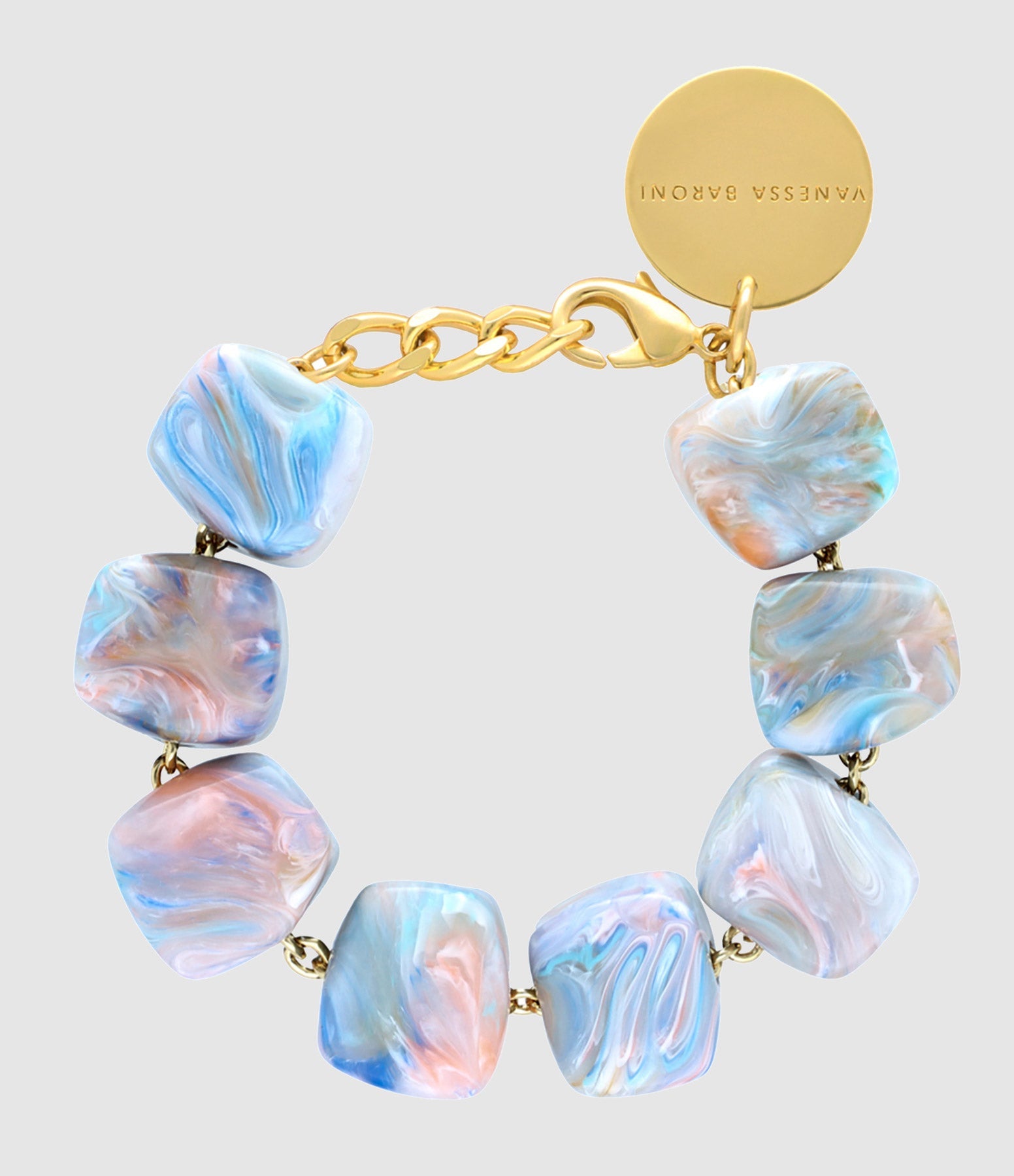 Vanessa Baroni - Bracelet Organic Shaped Sea Wave - Femme
