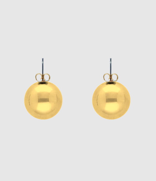 Vanessa Baroni - Boucles D'Oreilles Small Dot Gold - Femme