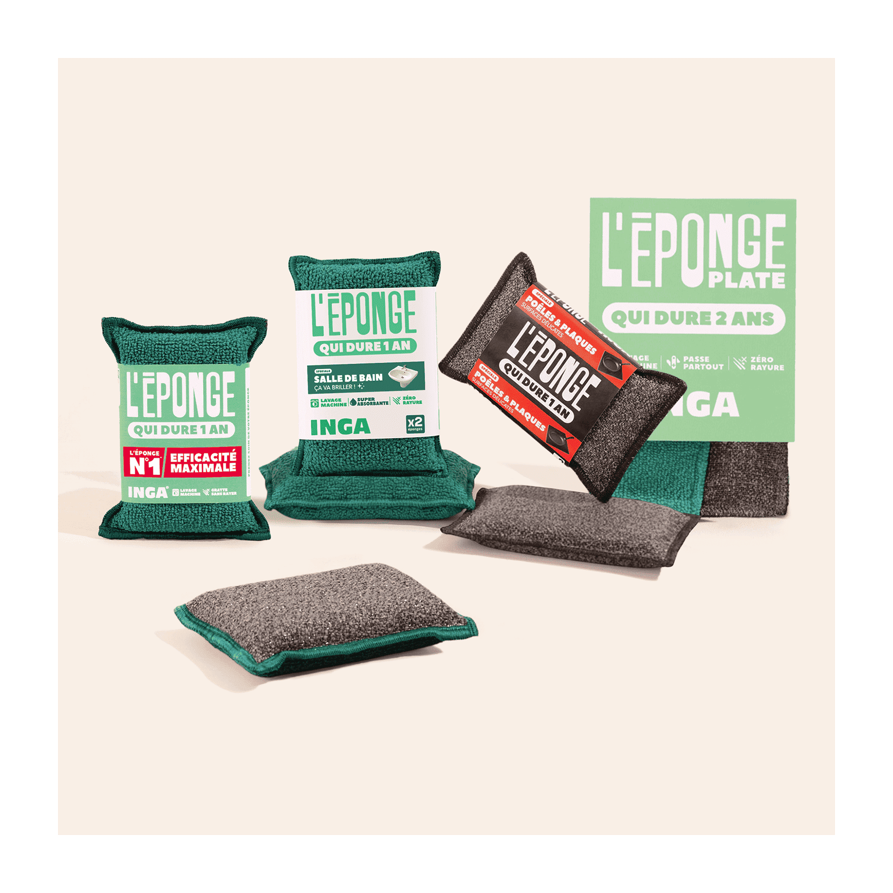 Pack Toutes Nos Éponges
