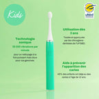 Brosse À Dents Électrique - Enfant - Vert