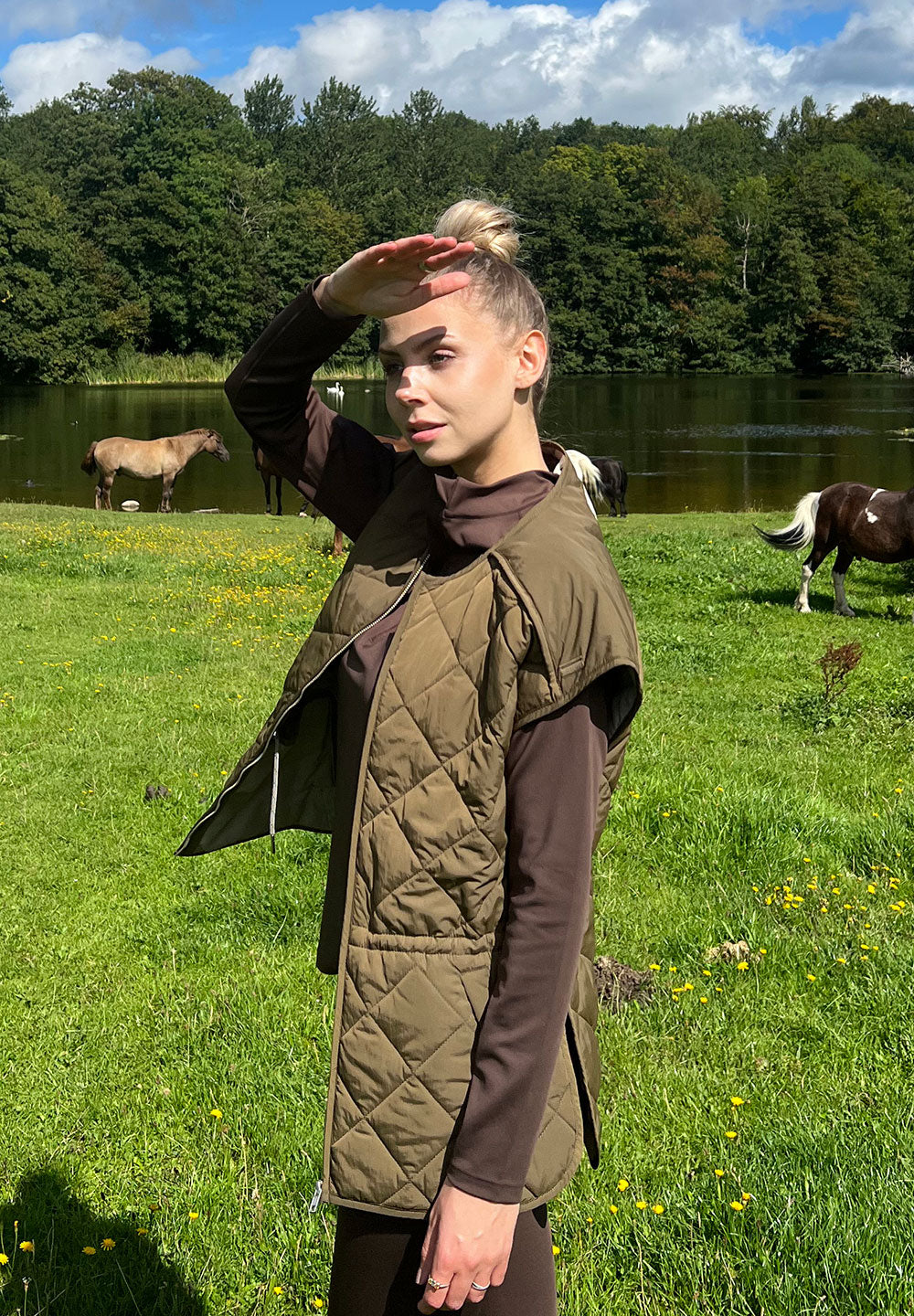 Gilet Thermique Le Mans - Deep Olive