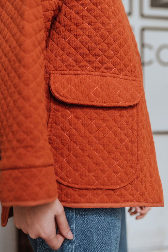 Veste Amhet Brique - Saaj Paris - The Bradery