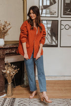 Veste Amhet Brique - Saaj Paris - The Bradery
