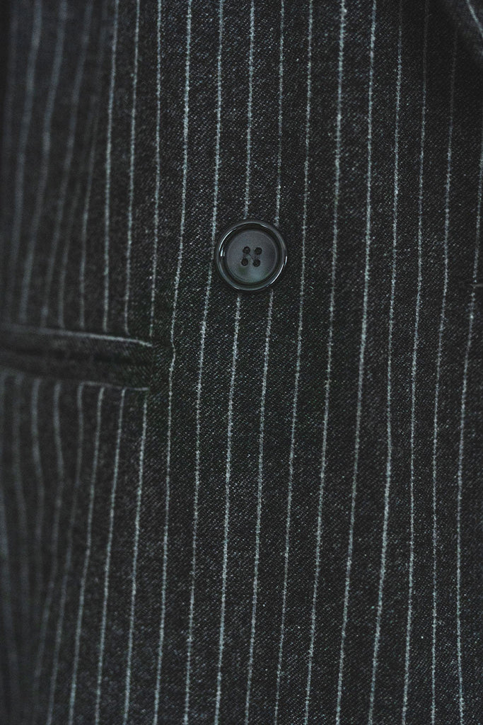 Veste Ava Rayure Anthracite - Saaj Paris - The Bradery