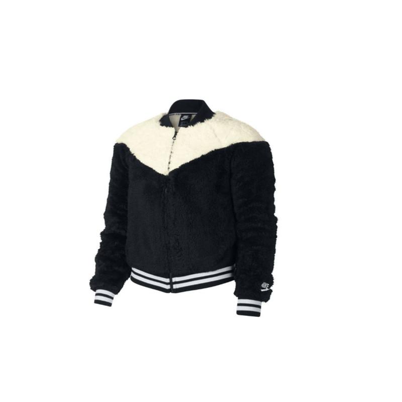 Veste Aviateur Nike Sportswear - Ref. 939388-010 - Noir - Femme NIKE VESTE FEMME TEXTILE Nike