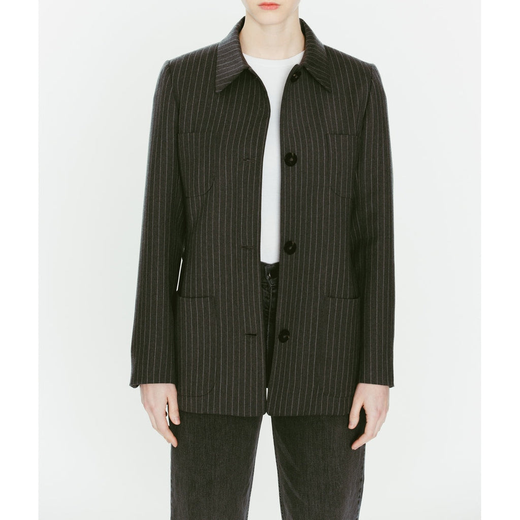 Veste Billie - Grey Stripes Manteaux Et Vestes Margaux Lonnberg