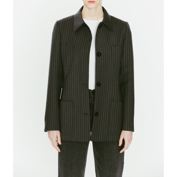 Veste Billie - Grey Stripes Manteaux Et Vestes Margaux Lonnberg