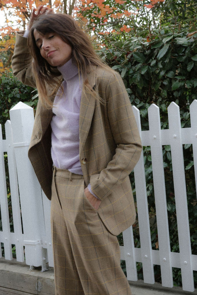 Veste Blazer Nicolas - Chevrons - Plume Paris - The Bradery
