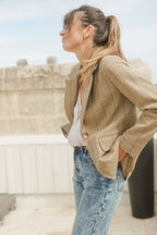 Veste Blazer Nicolas - Chevrons - Plume Paris - The Bradery