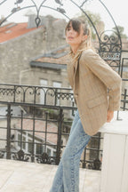 Veste Blazer Nicolas - Chevrons - Plume Paris - The Bradery