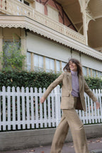 Veste Blazer Nicolas - Chevrons - Plume Paris - The Bradery