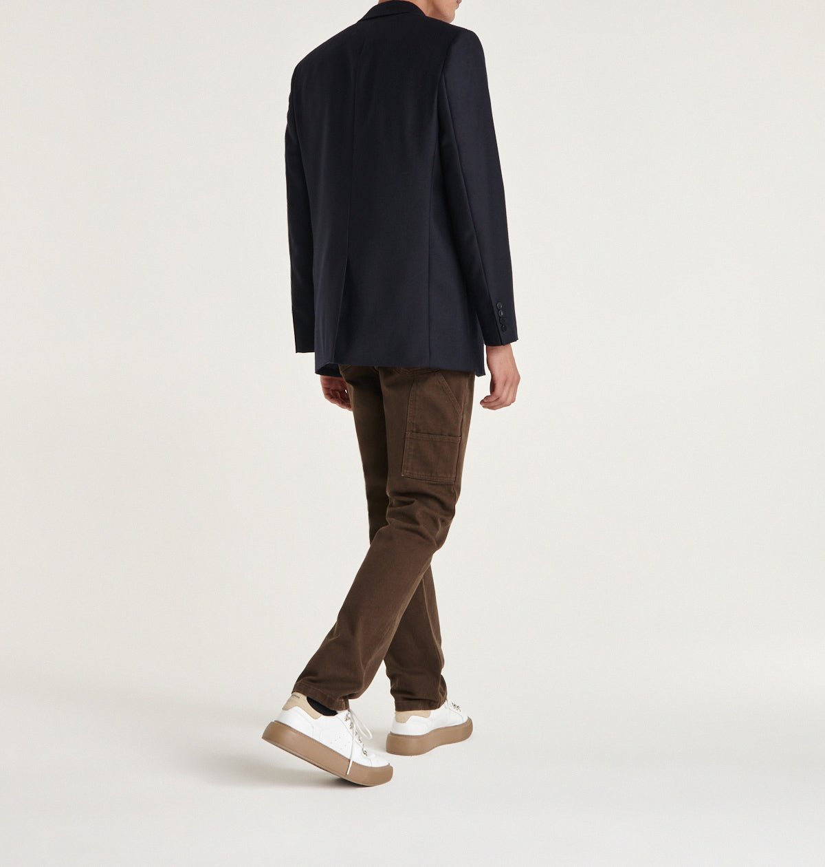 The Kooples - Veste Bleu Marine Col Classique - Homme
